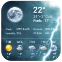 Temperature&Live Weather free rainy weather 16.6.0.50068